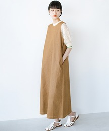 haco! | 後ろ姿にドキッ！ハートステッチがそっと背中を押してくれるワンピース haco! FACTORY with ah(attach heart)!(ワンピース)