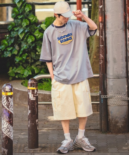 improves（インプローブス）の「ワイド カーゴ ショートパンツ（カーゴパンツ・メンズ・ホワイト/ベージュ/ブラック/カーキ・FREE）」の9枚目の写真