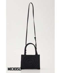 SLY | MICHI x SLY PUFFER HEART BAG ミチ スライ パッファー ハートバッグ ハンドバッグ コラボ ショルダーバッグ 2way(ハンドバッグ)