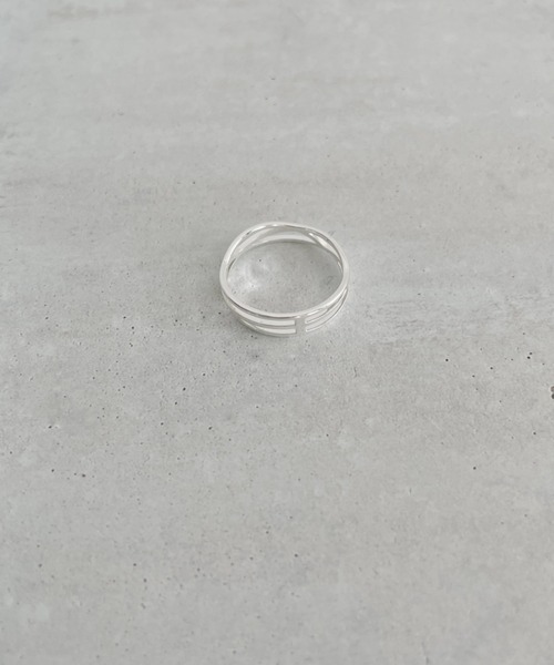 thank U more(サンキューモア)の「金属アレルギー対応 【サージカルステンレス316L】キャッツアイ カッティング リング(リング・レディース・シルバー/ゴールド・9/11/13)」の5枚目の写真