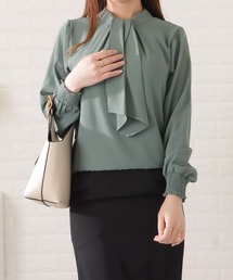 Lace Ladies | 2WAYボウタイ付き長袖ブラウス(シャツ/ブラウス)