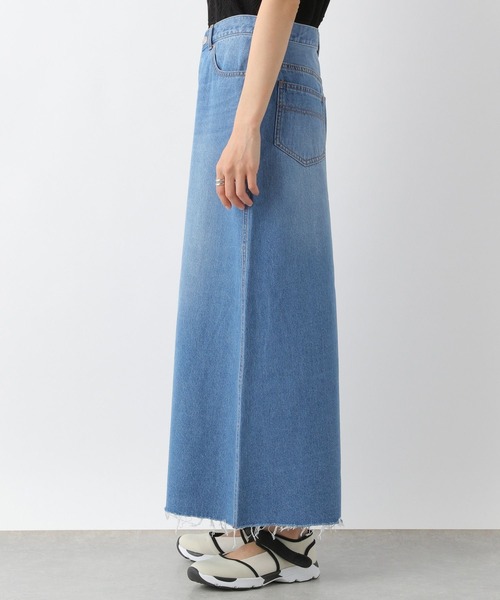 LEPSIM(レプシィム)の「アシメスリットデニムスカート 704344(スカート・レディース・ライトブルー/ブルー・LARGE/MEDIUM)」の20枚目の写真
