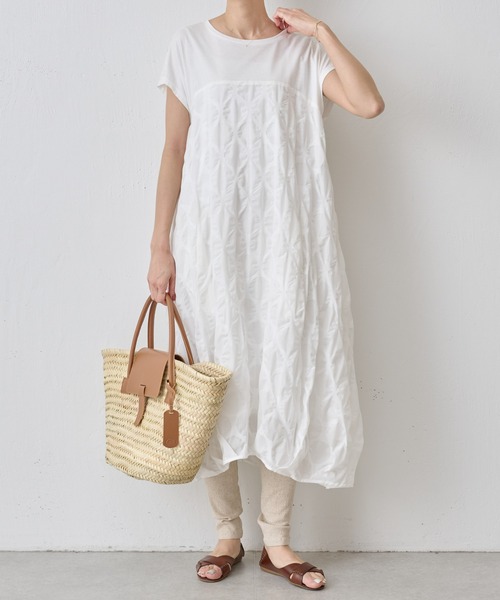 BEARDSLEY（ビアズリー）の「リネンレギンス（その他パンツ・レディース・ブラック/ベージュ・FREE）」の6枚目の写真