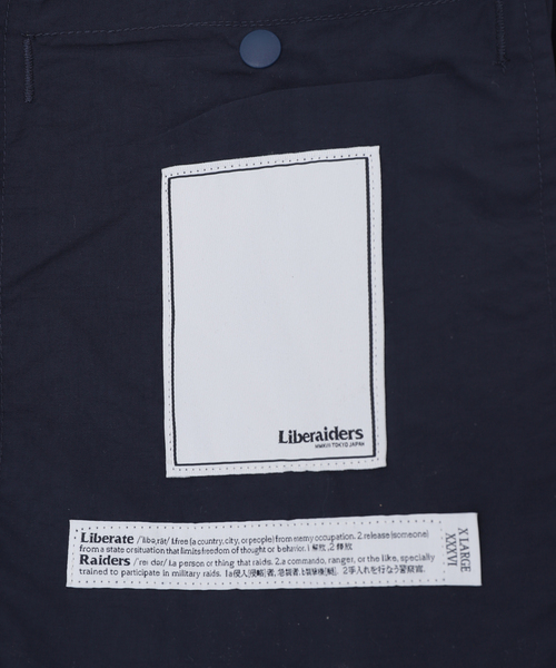Liberaiders（リベレイダース）の「【Liberaiders/リベレイダース×JOURNAL STANDARD】別注 NYLON SHORTS（その他パンツ・メンズ・ネイビー/カーキ・LARGE/X-LARGE）」の11枚目の写真