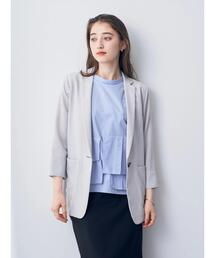 YECCA VECCA | リネンライクテーラードジャケット(テーラードジャケット)