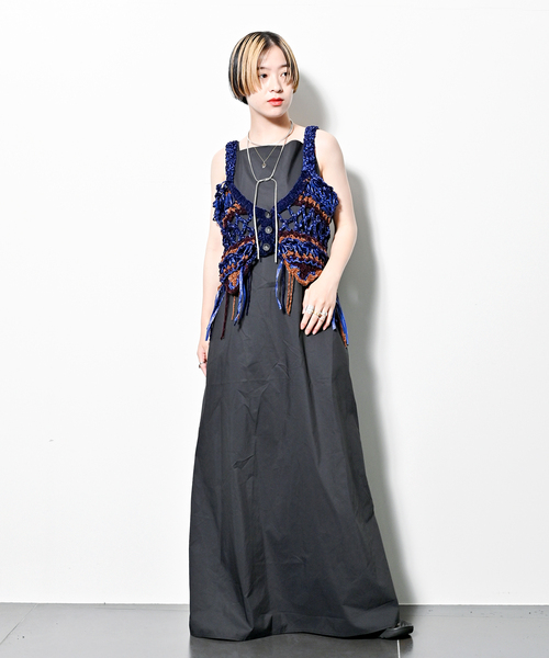 CITY SHOP シティーショップ◾️TYPEWRITER DRESSワンピース CITYSHOP（シティーショップ）の「TYPEWRITER CAMI DRESS