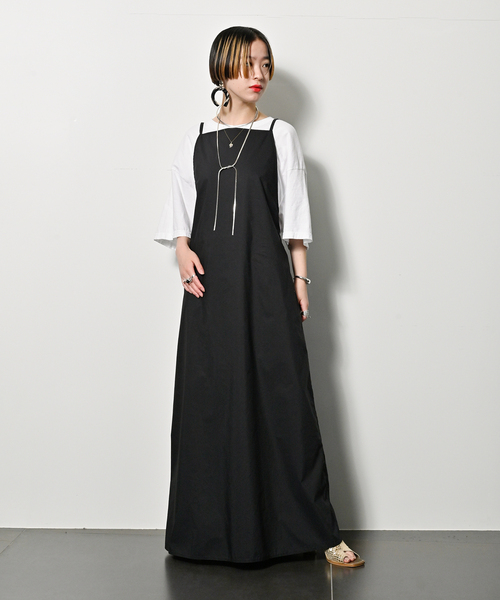CITY SHOP シティーショップ◾️TYPEWRITER DRESSワンピース CITYSHOP(シティーショップ)の「TYPEWRITER CAMI DRESS