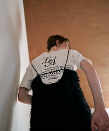 ADAM ET ROPE' | ヘアリージャカードキャミワンピース(ワンピース)