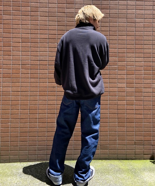 Columbia(コロンビア)の「【ムラサキスポーツ別注】columbia/コロンビア SUNRISE EDGE HALF ZIP SWEATSHI ハーフジップスウェット 裏起毛 ワンポイント刺繍 PM4748(スウェット・メンズ・ブラック/オートミール・XL/M/L/XS/S)」の8枚目の写真
