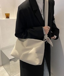 チェーン付き ノットハンドル トートバッグ メッセンジャーバッグ