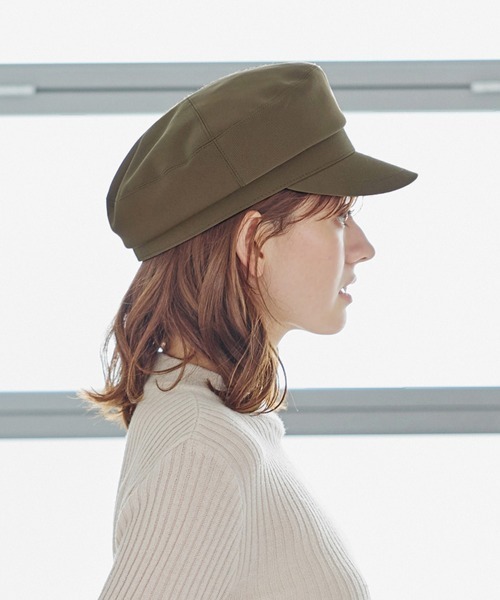 milsa(ミルサ)の「milsa マリンキャスケット(キャスケット・レディース・ブラック/オリーブ/ベージュ・58cm)」の22枚目の写真