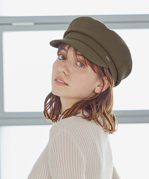milsa(ミルサ)の「milsa マリンキャスケット(キャスケット・レディース・ブラック/オリーブ/ベージュ・58cm)」の19枚目の写真