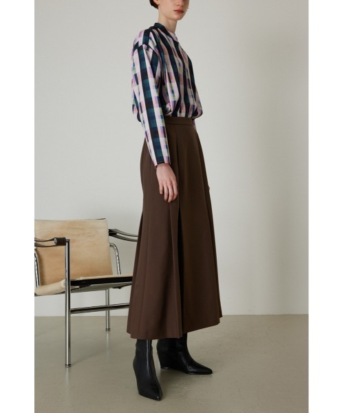 RIM.ARK（リムアーク）の「Classical tuck SK（スカート・レディース・ブラック/ブラウン・38/36）」の20枚目の写真