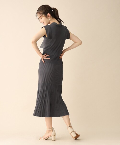 極美品 Vivienne Westwood ニットワンピース シアー 切り替え