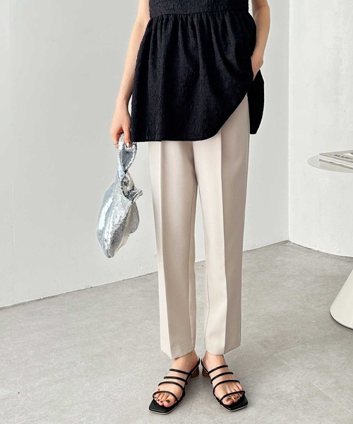 美品a piece of Library　テーパードパンツ a piece of Library テーパードパンツ