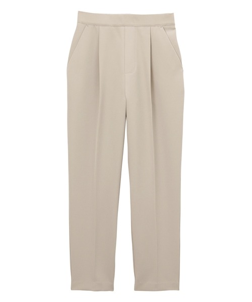 GeeRA(ジーラ)の「美脚きれい魅せ!センタープレステーパードパンツ(スラックス・レディース・ブラック/ネイビー/チャコール/アイボリー・SMALL/MEDIUM/LARGE/X-LARGE)」の10枚目の写真