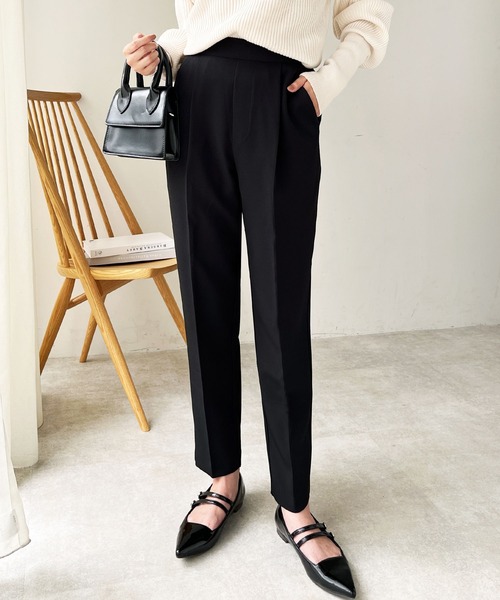 クラゲ様　新品 21SS♡ セオリー TREECA トリーカ テーパードパンツ theory セオリー ウールパンツ トリアセテート混 TREECA3