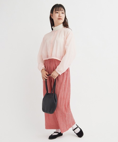 極美品！ビュルデサボン gingham balloon バルーンパンツ フリー bulle