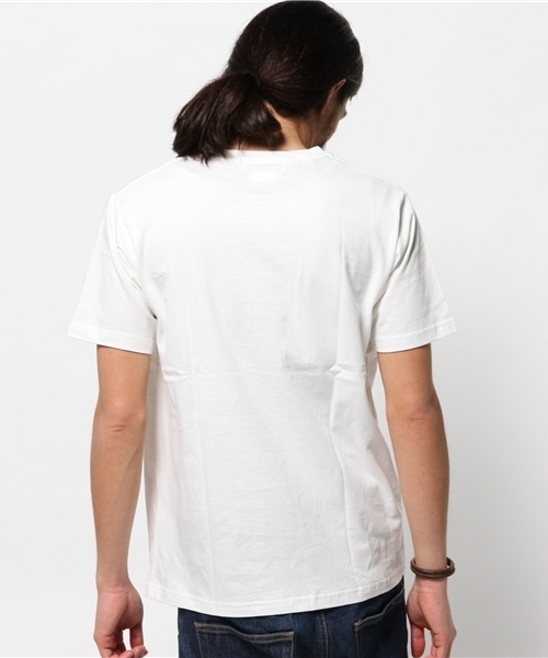 CIAOPANIC TYPY（チャオパニックティピー）の「シンプルロゴプリントTee（Tシャツ/カットソー・メンズ・ホワイト/グレー/オレンジ・MEDIUM/SMALL/LARGE）」の6枚目の写真