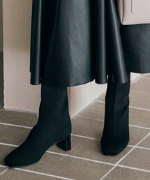 grove | 上品なデザインのニットソックスストレッチブーツ【人間工学】(ブーツ)
