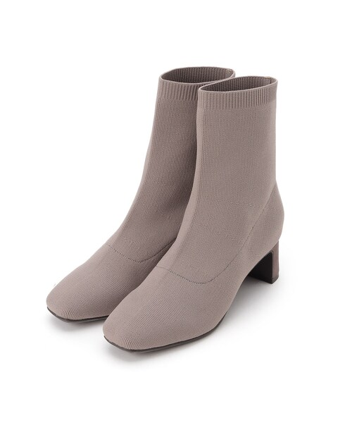 grove（グローブ）の「◆上品なデザインのニットソックスストレッチブーツ【人間工学】（ブーツ・レディース・ブラック系7/ブラック/チャコールグレー・30/45/35）」の11枚目の写真