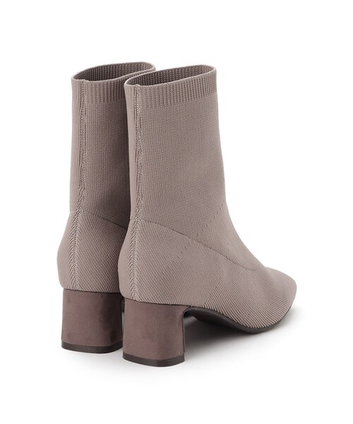 grove（グローブ）の「◆上品なデザインのニットソックスストレッチブーツ【人間工学】（ブーツ・レディース・ブラック系7/ブラック/チャコールグレー・30/45/35）」の9枚目の写真