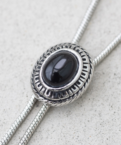 NOMINE（ノミネ）の「ループタイネックレス（ネックレス・レディース・シルバー/ホワイト/ブラック・フリー）」の10枚目の写真