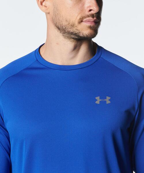 UNDER ARMOUR(アンダーアーマー)の「UAテック ロングスリーブ Tシャツ2.0(トレーニング/メンズ)(Tシャツ/カットソー・メンズ・ブルー・XXL/XL/S/L/M)」の4枚目の写真