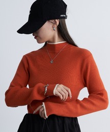 COLONY 2139 | PBT配色ラインハイネックリブニット(ニット/セーター)