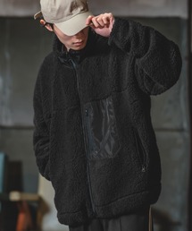 【UAU】ボア アウトドア スタンド ジップブルゾン