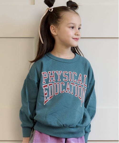 Life Support Products(ライフサポートプロダクツ)の「裏毛プリントワイドトレーナー(80~150cm)(スウェット・キッズ・アイボリー/レッド/ブラウン/ブルー/マスタード/オフホワイト/パープル/杢グレー/ブラック/グリーン・80/90/95/100/110/140/150/120/130)」の6枚目の写真