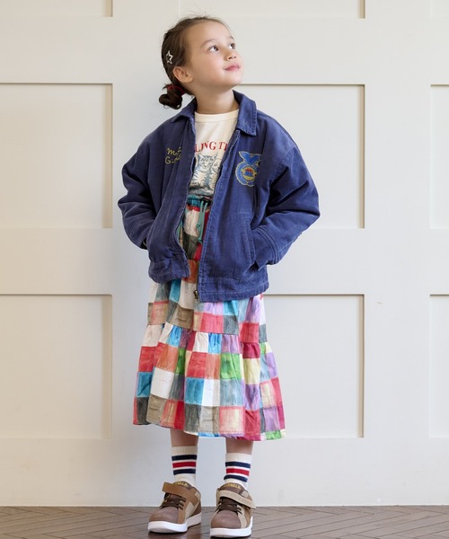 Life Support Products(ライフサポートプロダクツ)の「裏毛プリントワイドトレーナー(80~150cm)(スウェット・キッズ・アイボリー/レッド/ブラウン/ブルー/マスタード/オフホワイト/パープル/杢グレー/ブラック/グリーン・80/90/95/100/110/140/150/120/130)」の20枚目の写真