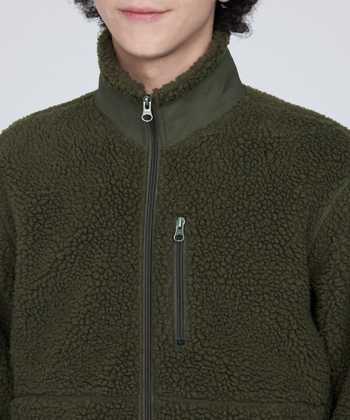 美良品 SOS フリースジャケット 美良品 SOS フリースジャケット Champion:〈洗濯機可能