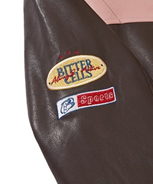 ALAND(エーランド)の「BITTER CELLS/ビンテージレザージャケット 2982339(ブルゾン・レディース・ブラック/チャコール・SMALL)」の16枚目の写真