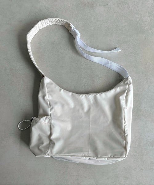 CPCM（シーピーシーエム）の「2ポケバックルショルダーバッグ（ショルダーバッグ・メンズ・アイボリー/ブラック/グリーン・FREE）」の11枚目の写真