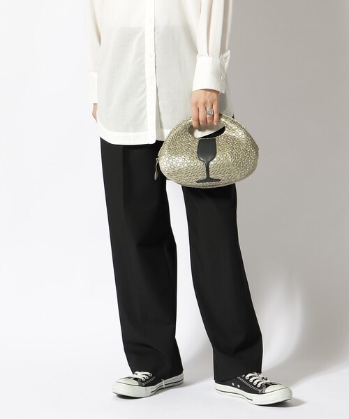 HIROKO HAYASHI（ヒロコハヤシ）の「◆【数量限定】GIRASOLE GRAAL（ジラソーレ グラール）クロワッサンバッグ（ハンドバッグ・レディース・ゴールド系4・00）」の18枚目の写真