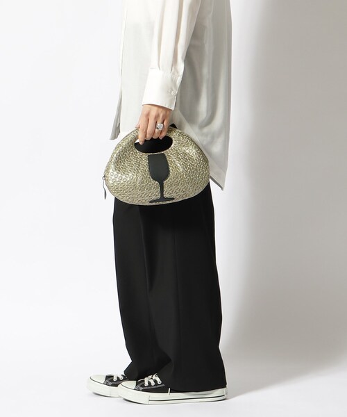 HIROKO HAYASHI（ヒロコハヤシ）の「◆【数量限定】GIRASOLE GRAAL（ジラソーレ グラール）クロワッサンバッグ（ハンドバッグ・レディース・ゴールド系4・00）」の19枚目の写真