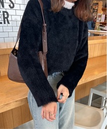 miberu. | シンプルシャギーニット(ニット/セーター)