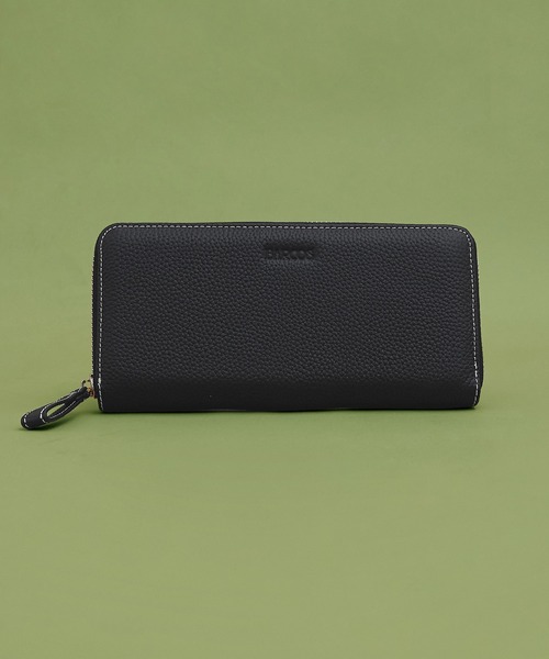 BARCOS(バルコス)の「【BARCOS/バルコス】シュリンクレザーラウンド型ウォレット(財布・レディース・ブラック/オレンジ/ベージュ系その他/レッド/ブルー/グリーン/イエロー・ONE SIZE)」の17枚目の写真