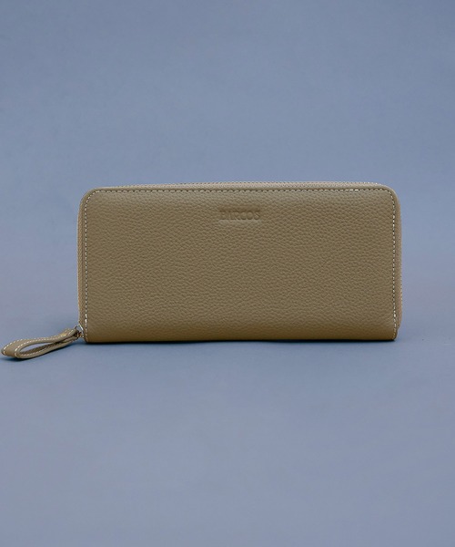 BARCOS(バルコス)の「【BARCOS/バルコス】シュリンクレザーラウンド型ウォレット(財布・レディース・ブラック/オレンジ/ベージュ系その他/レッド/ブルー/グリーン/イエロー・ONE SIZE)」の18枚目の写真