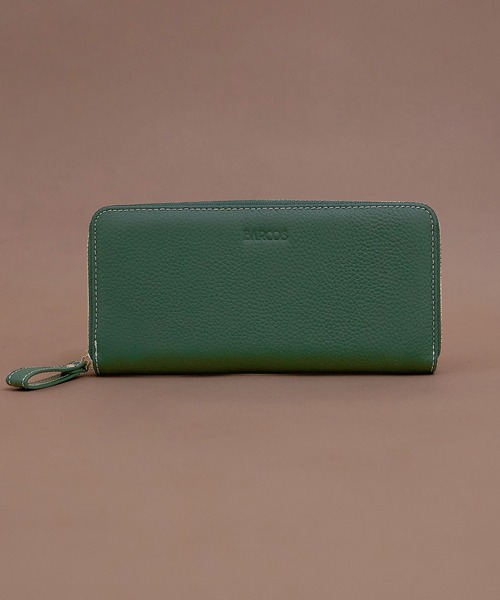 BARCOS(バルコス)の「【BARCOS/バルコス】シュリンクレザーラウンド型ウォレット(財布・レディース・ブラック/オレンジ/ベージュ系その他/レッド/ブルー/グリーン/イエロー・ONE SIZE)」の19枚目の写真