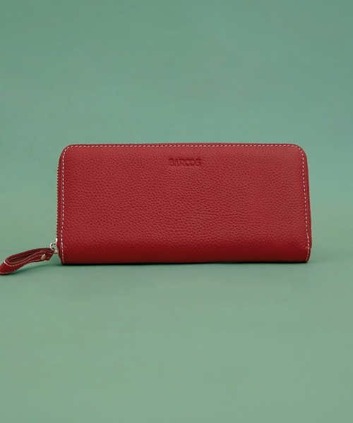 BARCOS(バルコス)の「【BARCOS/バルコス】シュリンクレザーラウンド型ウォレット(財布・レディース・ブラック/オレンジ/ベージュ系その他/レッド/ブルー/グリーン/イエロー・ONE SIZE)」の22枚目の写真