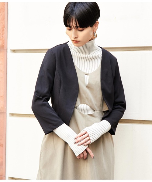 Settimissimo（セッティミッシモ）の「ITALY　ショートボレロ（カーディガン/ボレロ・レディース・ブラック・FREE）」の11枚目の写真