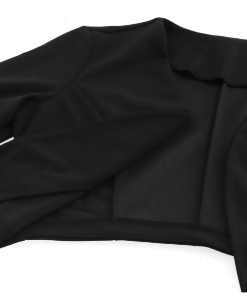 Settimissimo（セッティミッシモ）の「ITALY　ショートボレロ（カーディガン/ボレロ・レディース・ブラック・FREE）」の8枚目の写真