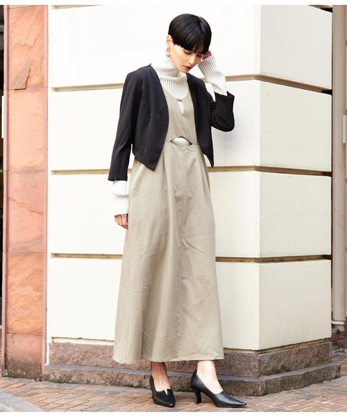 Settimissimo（セッティミッシモ）の「ITALY　ショートボレロ（カーディガン/ボレロ・レディース・ブラック・FREE）」の3枚目の写真