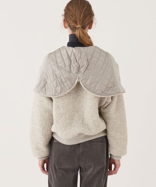 美品✨GALERIE VIE カーリーコーテッド フーデッドブルゾン 2023 