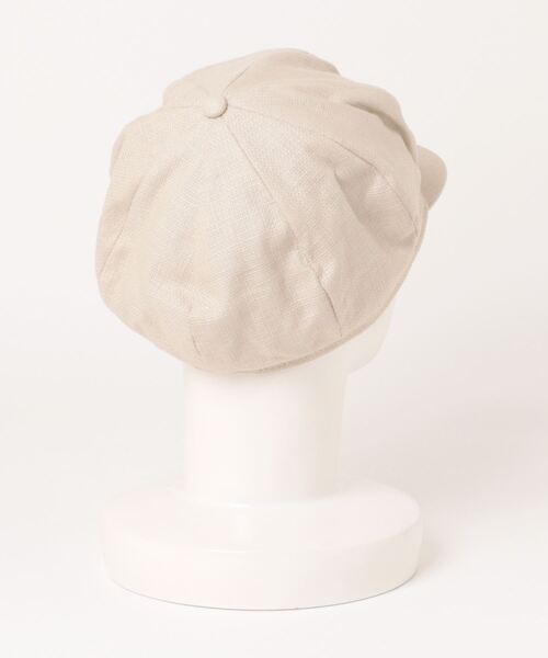 NEW ERA(ニューエラ)の「ニューエラ キャスケット 無地 綿麻(キャスケット・メンズ・ブラック/ベージュ系その他・S/M/L)」の13枚目の写真