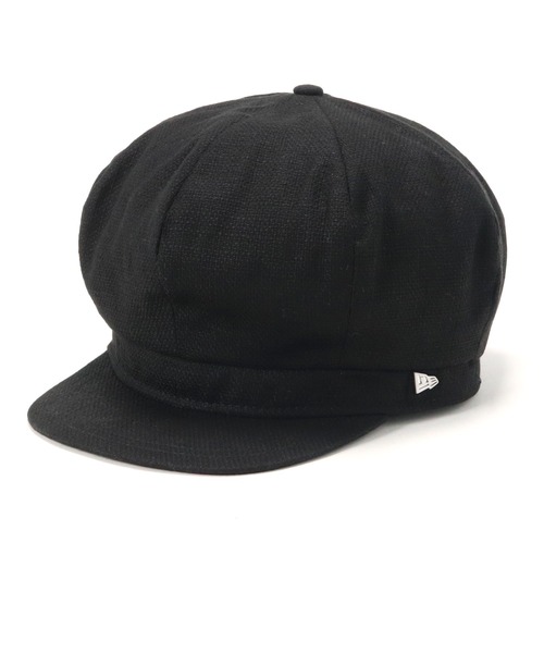 NEW ERA(ニューエラ)の「ニューエラ キャスケット 無地 綿麻(キャスケット・メンズ・ブラック/ベージュ系その他・S/M/L)」の3枚目の写真