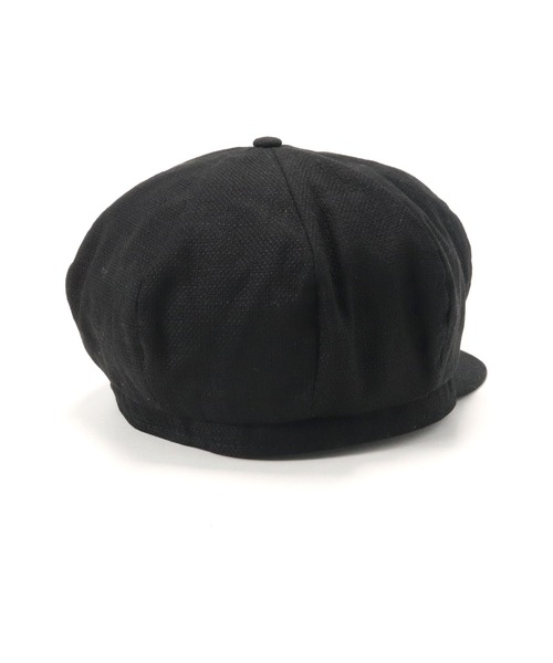 NEW ERA(ニューエラ)の「ニューエラ キャスケット 無地 綿麻(キャスケット・メンズ・ブラック/ベージュ系その他・S/M/L)」の5枚目の写真