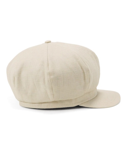 NEW ERA(ニューエラ)の「ニューエラ キャスケット 無地 綿麻(キャスケット・メンズ・ブラック/ベージュ系その他・S/M/L)」の9枚目の写真